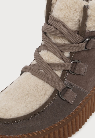 Bottines à lacets ILSE JACOBSEN en marron