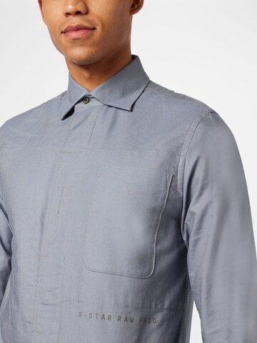 Regular fit Camicia 'Secret' di G-Star RAW in grigio