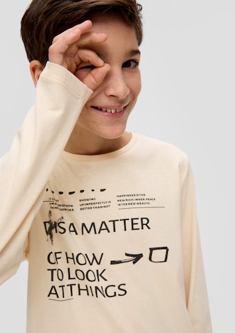 s.Oliver Shirt in Beige