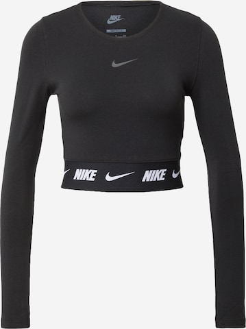 Nike Sportswear T-shirt 'Emea' i svart: framsida