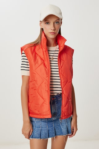 Gilet Happiness İstanbul en orange : devant