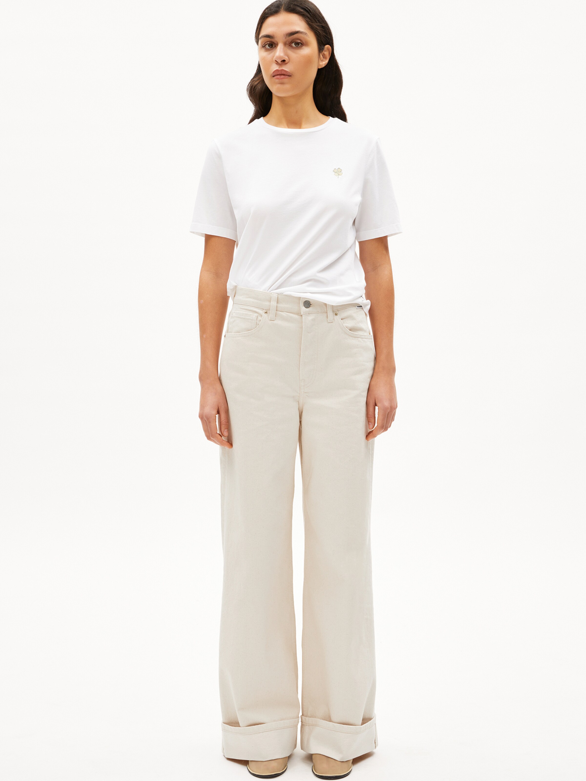 ARMEDANGELS Shirt 'LUALAA ICONS' in Wit