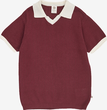 T-Shirt Müsli by GREEN COTTON en rouge : devant