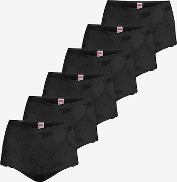 CON-TA Boyshorts 'Modal' in Black: front