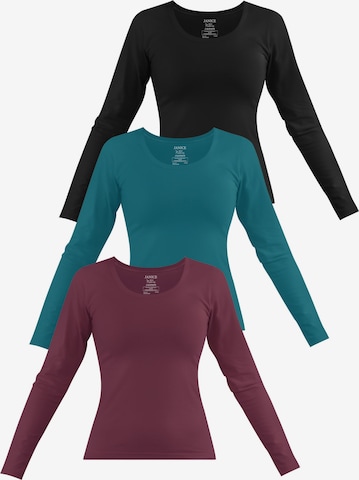 Janice Shirt 'Nimes' in Mischfarben: Vorderseite