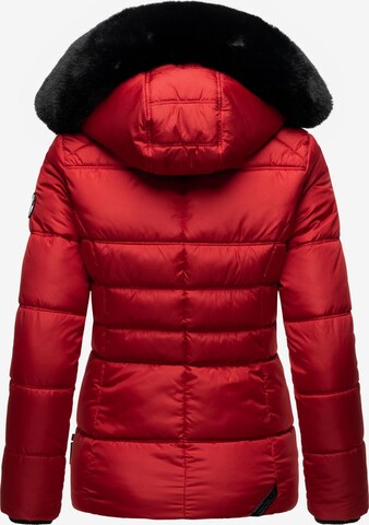 MARIKOO Winter Jacket 'Loveleen' in Red