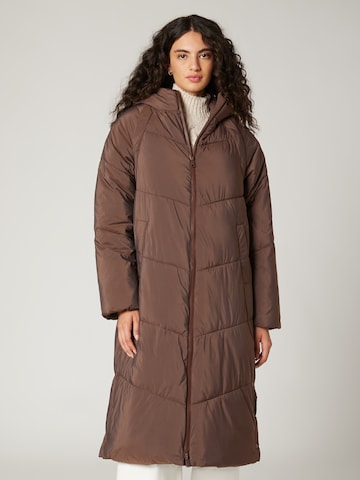 Guido Maria Kretschmer Women Between-Seasons Coat 'Jila' in Brown: front