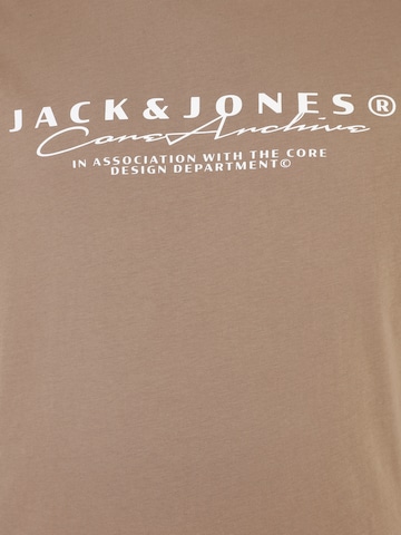 bēšs Jack & Jones Plus T-Krekls 'JCOPOINT'