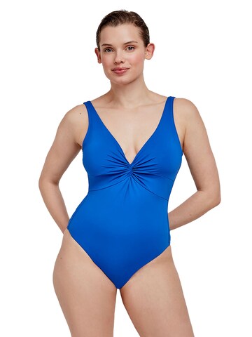 Triangolo Costume intero di Gisela in blu: frontale