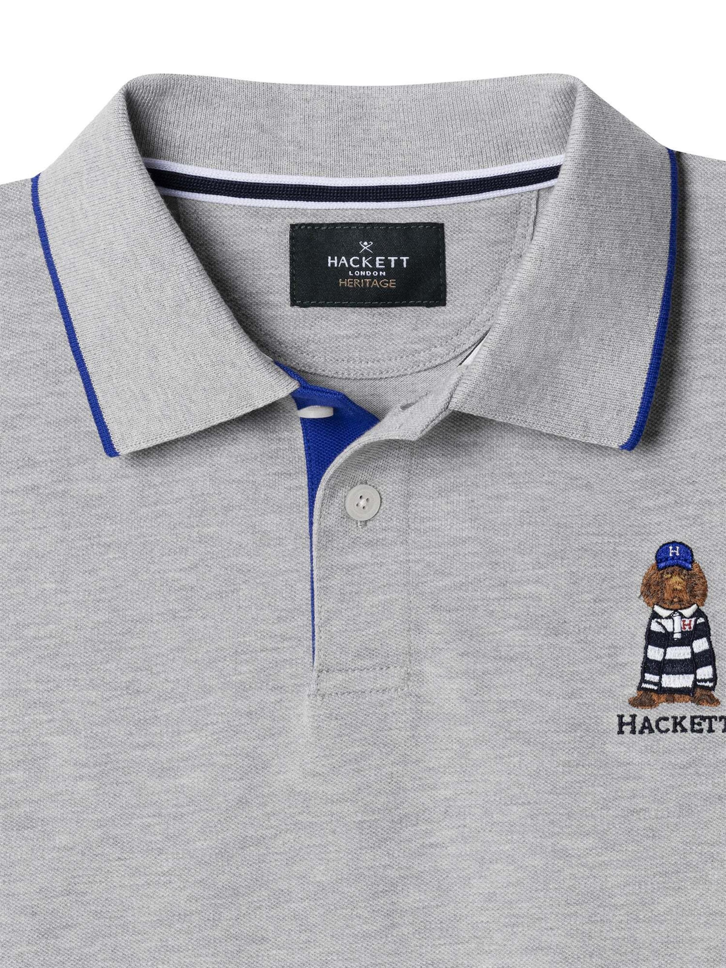 T-Shirt 'Heritage' Hackett London en gris