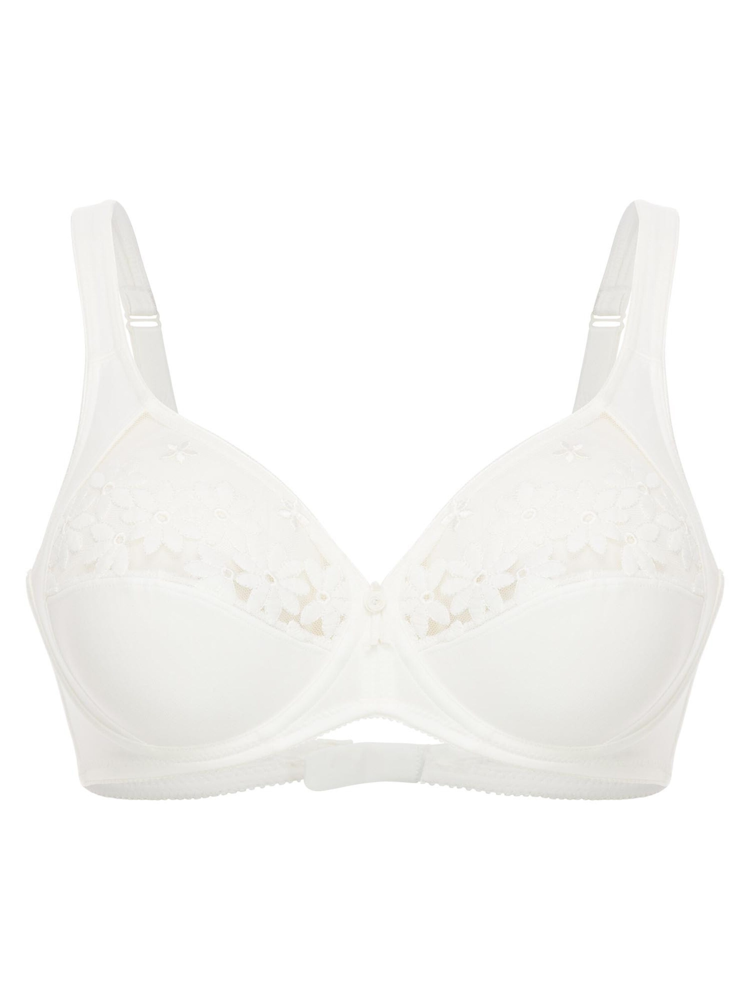FELINA Minimizer Minimizer 'Swiss Broderie' in Wit: voorkant