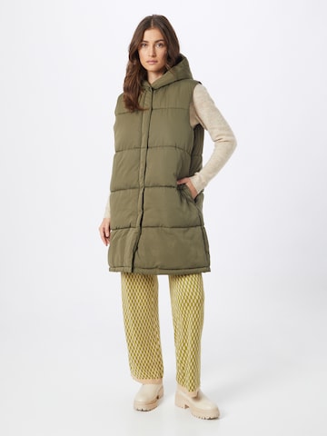 Gilet 'ELLA' SELECTED FEMME en vert : devant