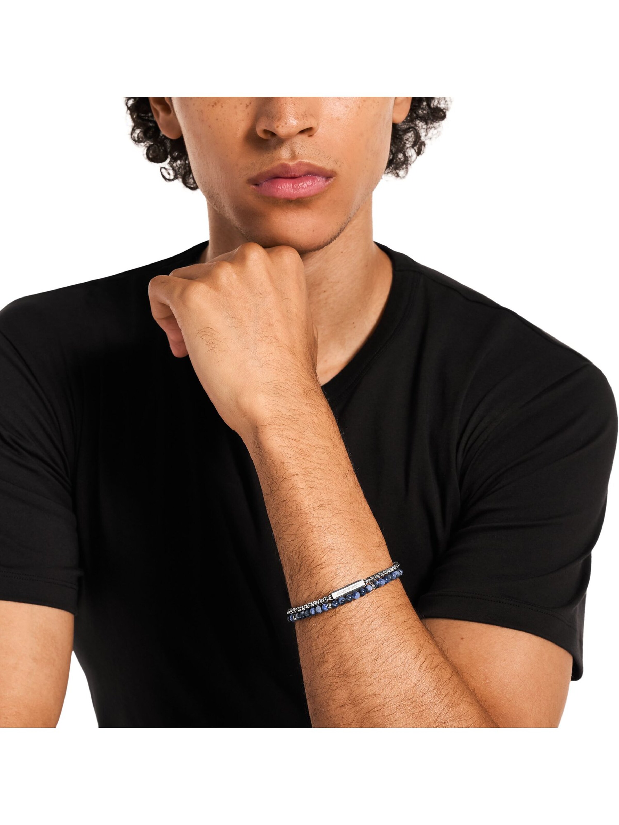 Emporio Armani Bracelet in Silver: front