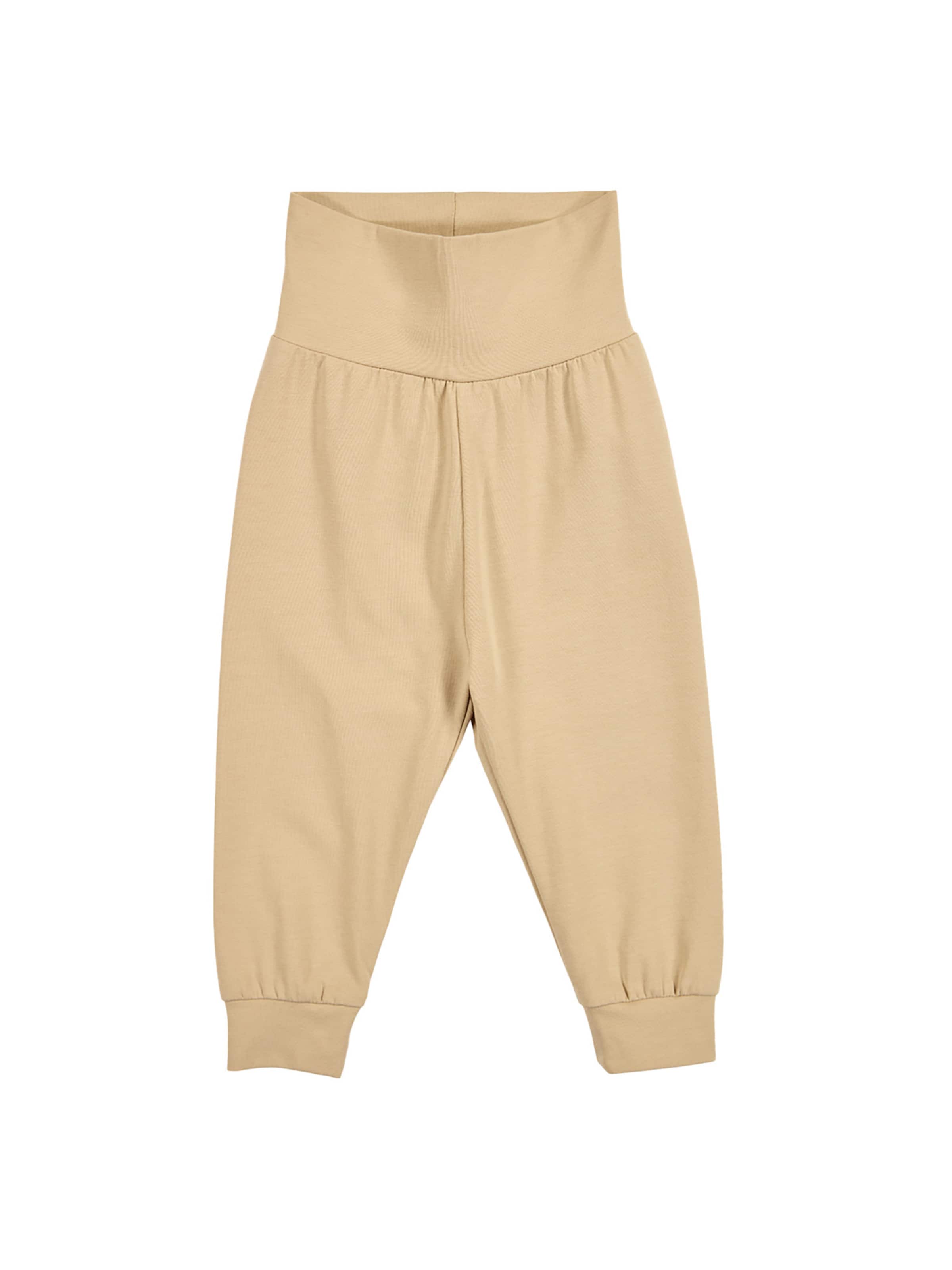Müsli by GREEN COTTON Regular Trousers in Beige