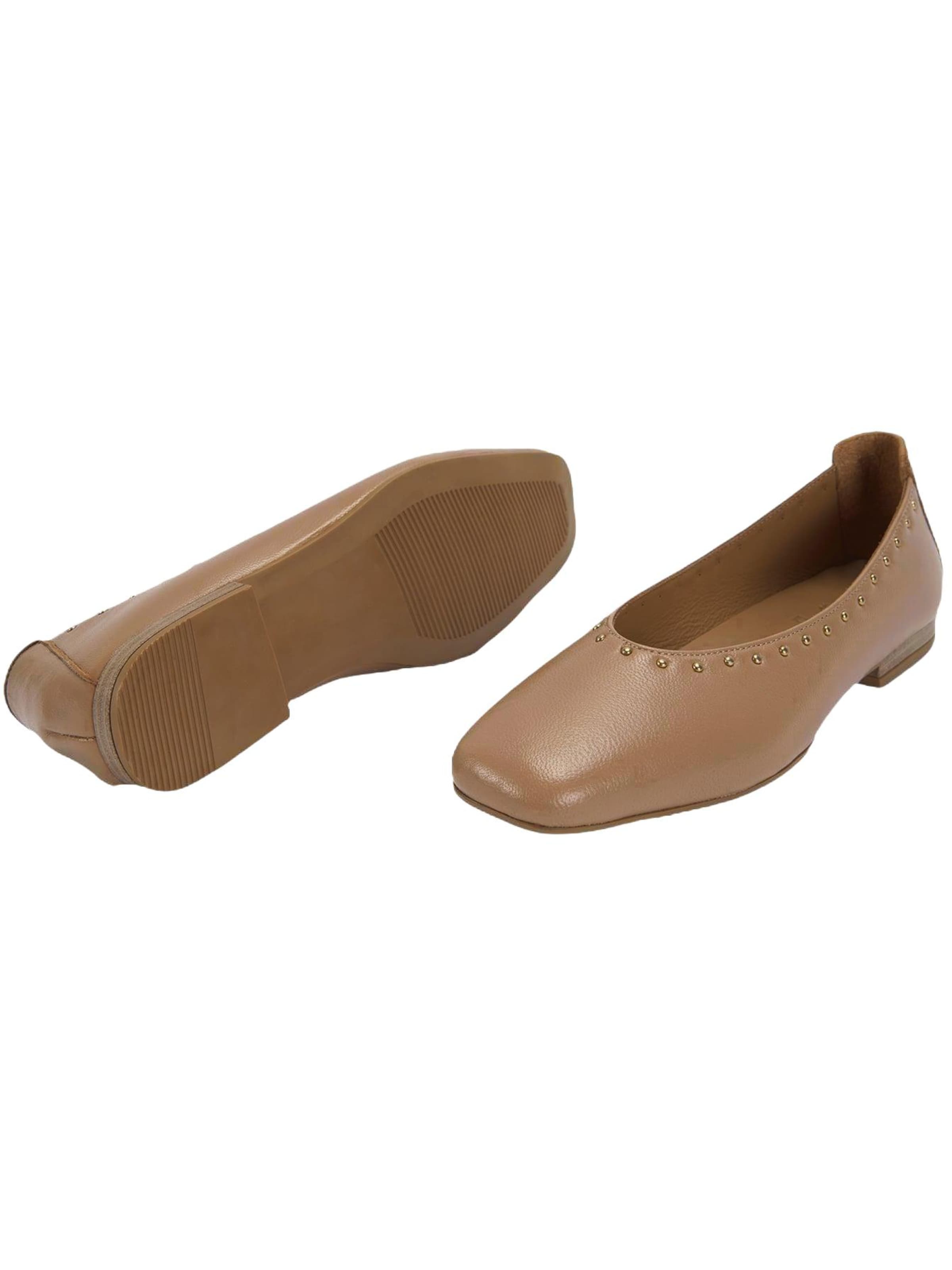 Desa Ballet Flats 'Ballettschuhe' in Green