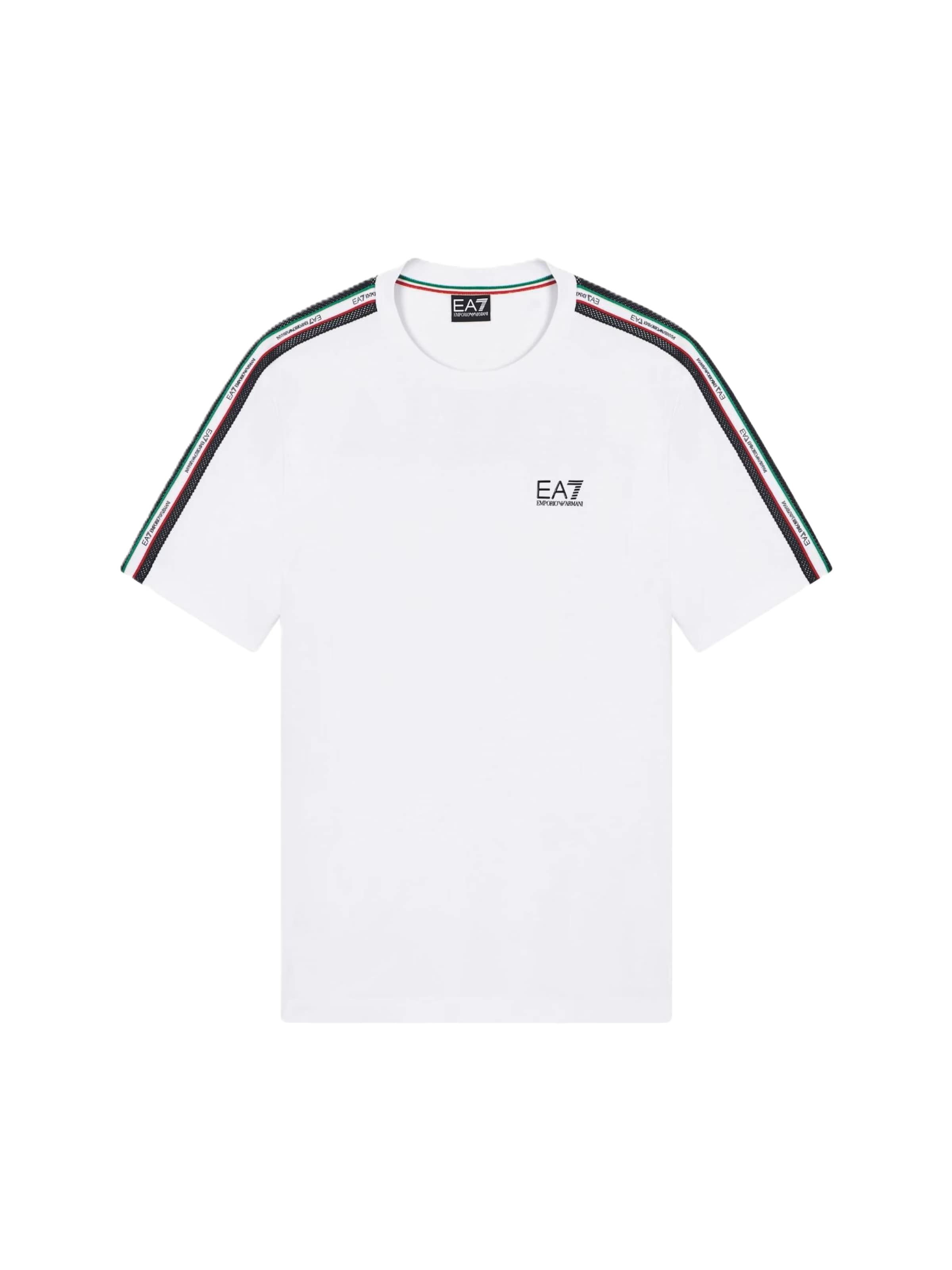 EA7 Emporio Armani Shirt in White: front