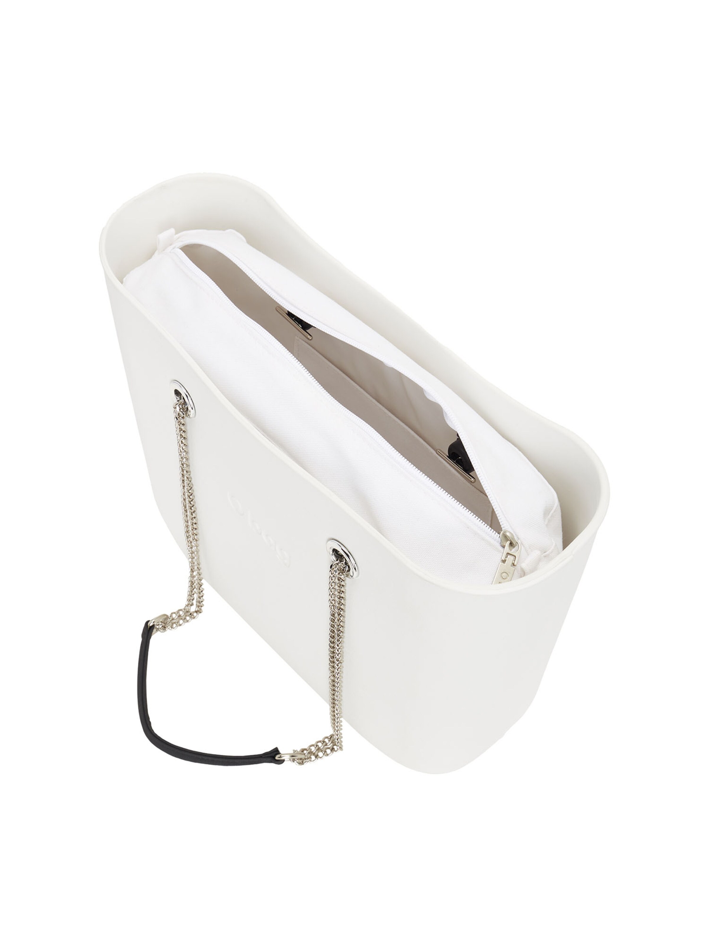 O bag Shopper in White