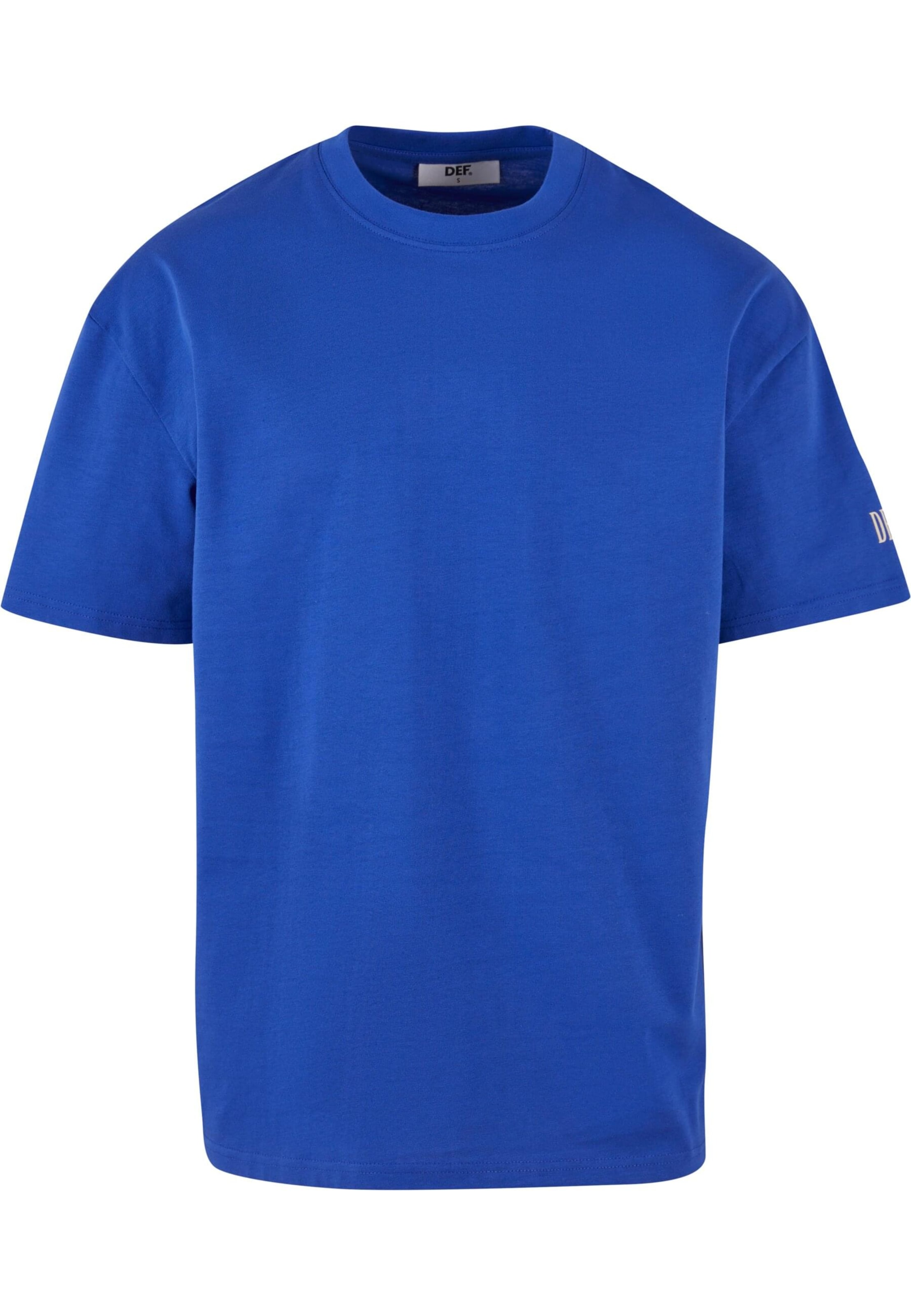 Maglietta 'Mood Swings' di DEF in blu: frontale