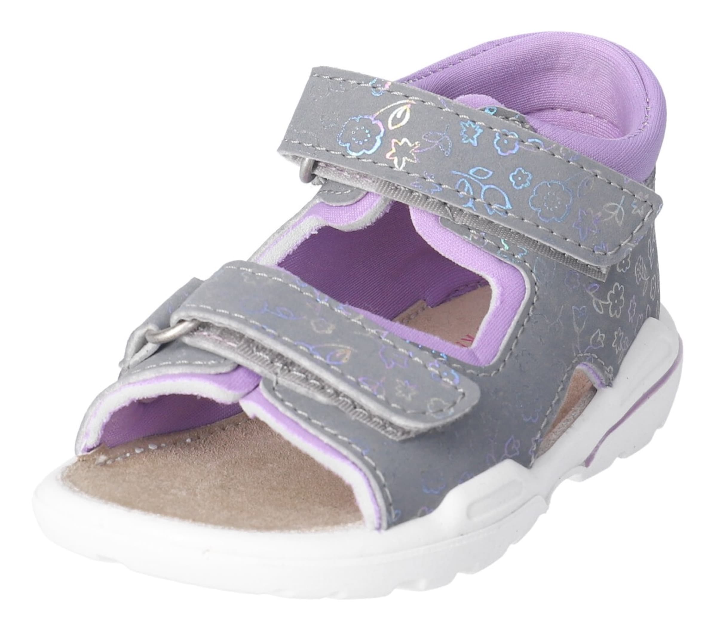 Sandales 'Titu' PEPINO by RICOSTA en gris : devant