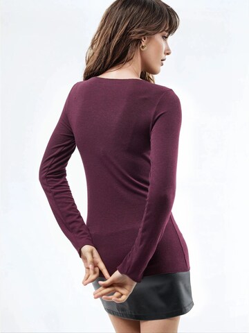 Camicia da donna di Busem in lilla