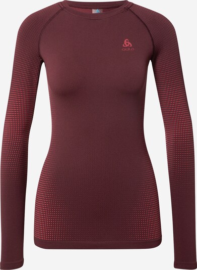 Tricou funcțional ODLO pe roz / roșu vin, Vizualizare produs