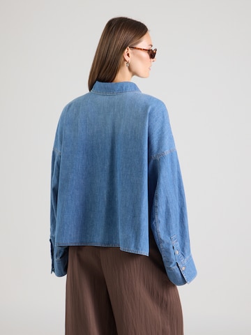 DRYKORN Blouse 'OSHIA' in Blue