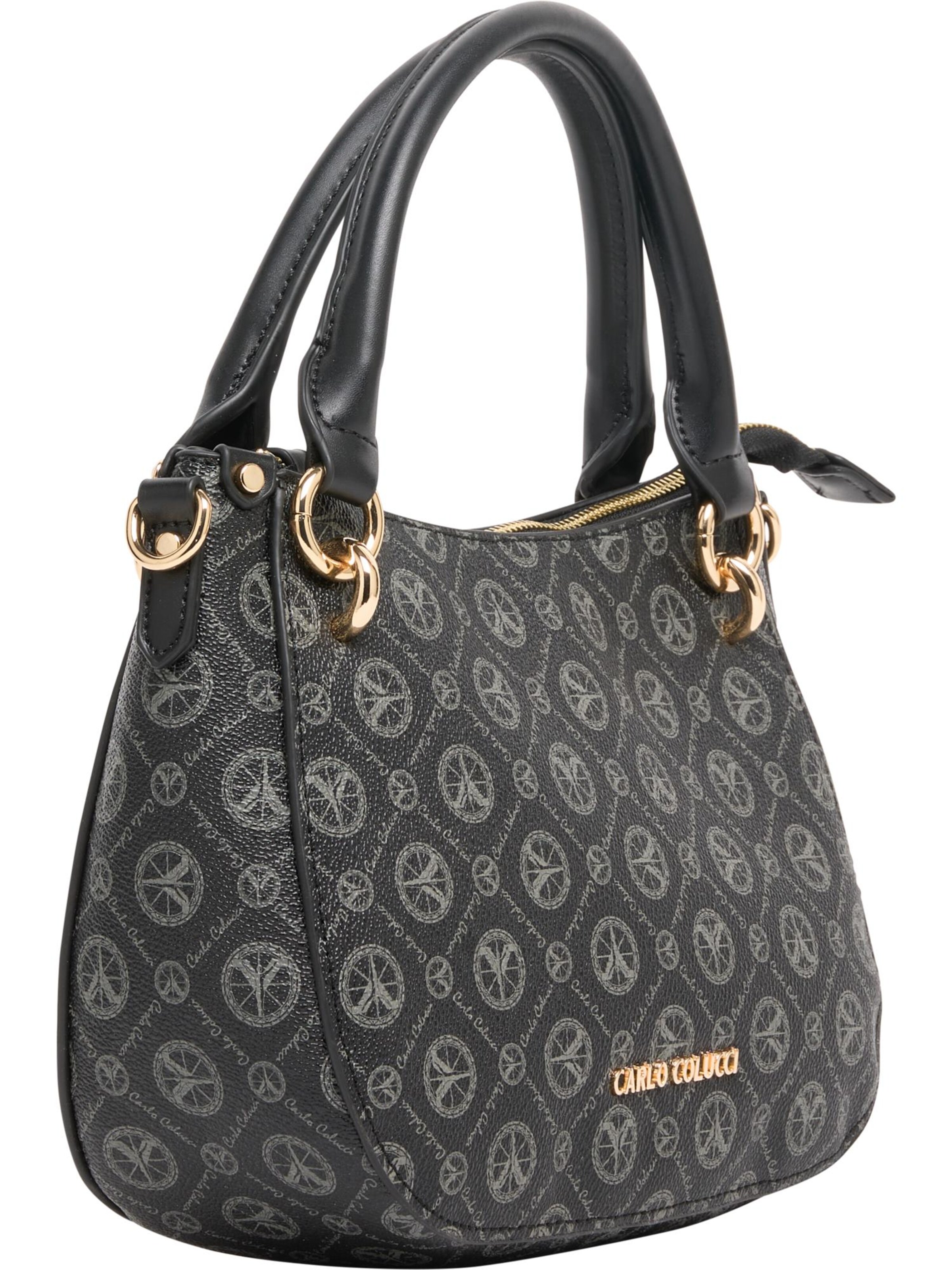 Carlo Colucci Handtas 'DeFilippo' in Zwart