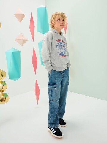 Next Mikina – šedá: přední strana