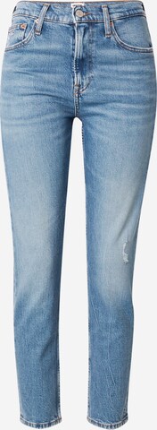 Tommy Jeans Regular Дънки 'IZZIE SLIM' в синьо: отпред