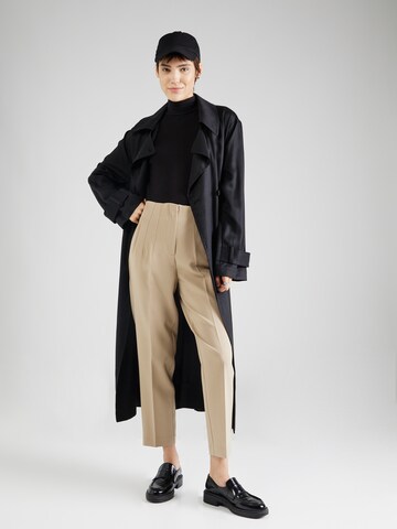 Effilé Pantalon à plis 'RAVEN LIFE' ONLY en beige