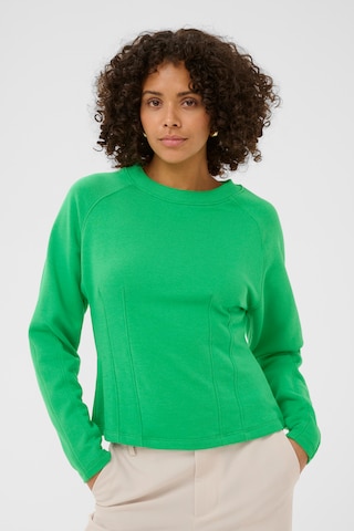 Kaffe Pullover 'KAkatja' in Grün: Vorderseite