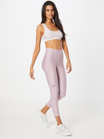 UNDER ARMOUR Skinny Sportovní kalhoty – fialová