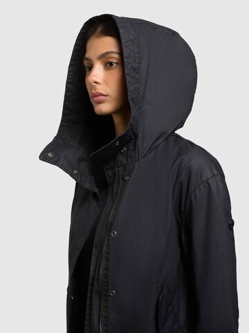 Manteau mi-saison 'Nele' khujo en noir