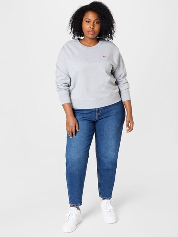 Levi's® Plus Mikina 'PL Standard Crew Swtshrt' – šedá