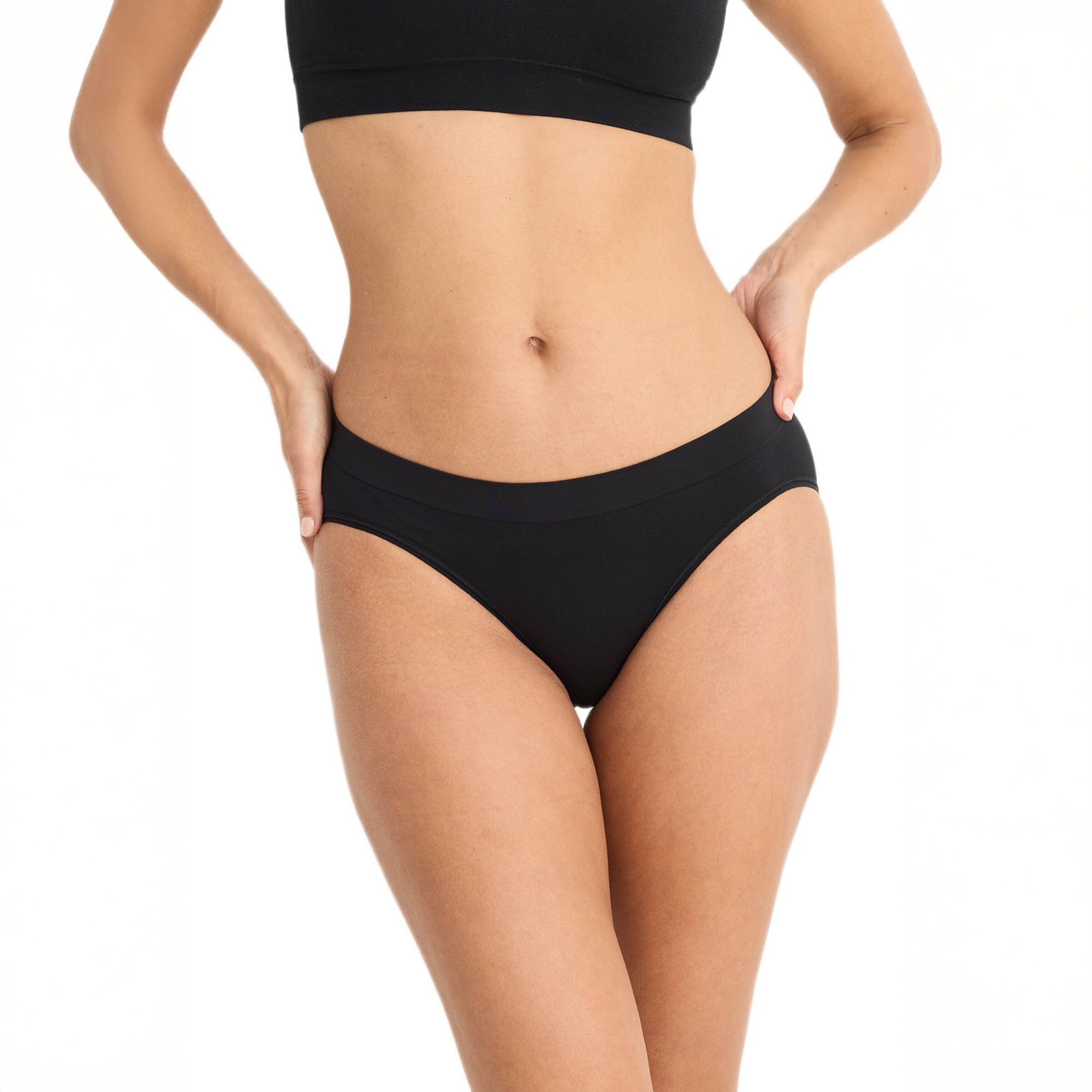 JOCKEY Slip in Schwarz: Vorderseite