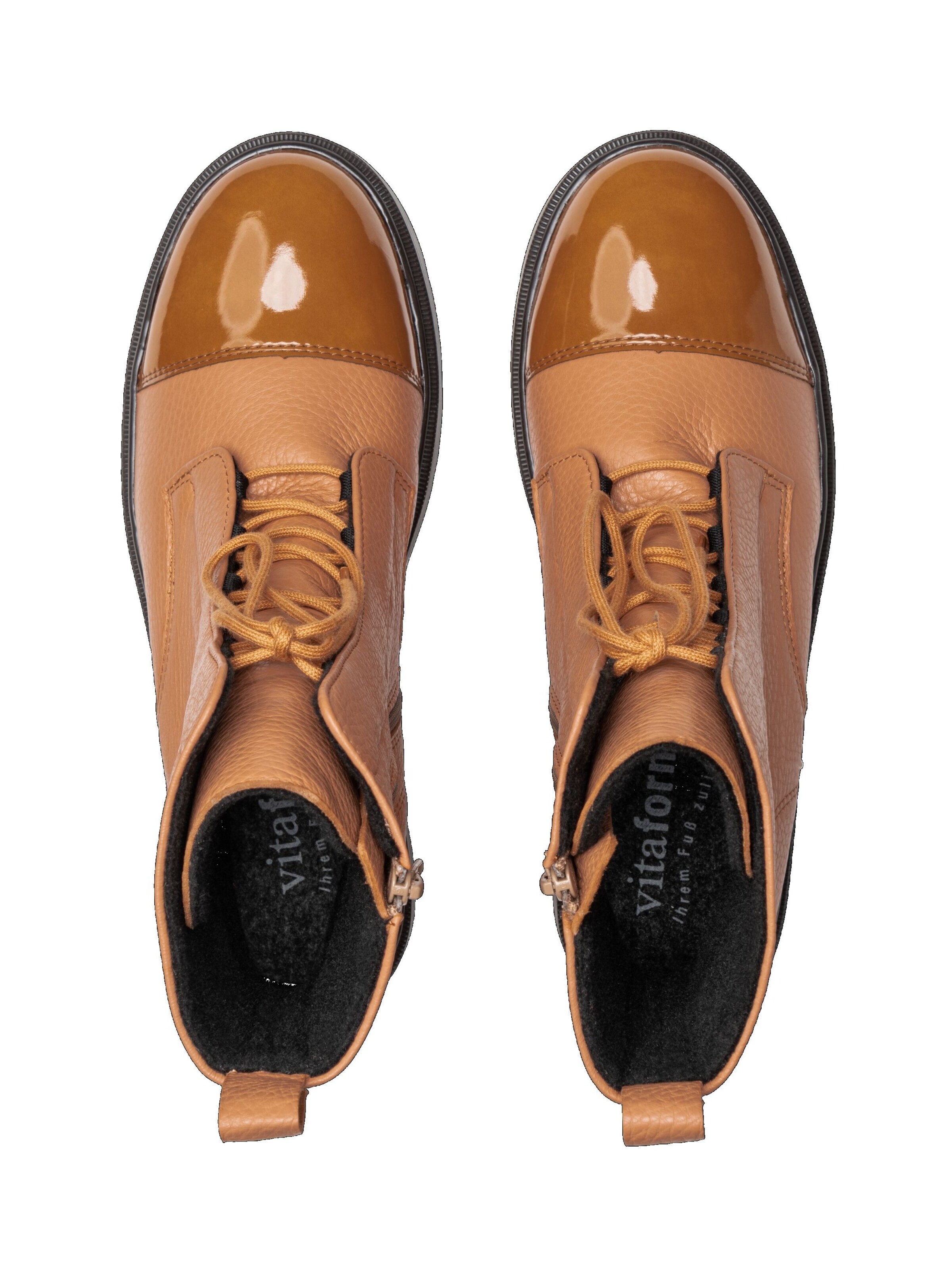 Bottines à lacets VITAFORM en beige