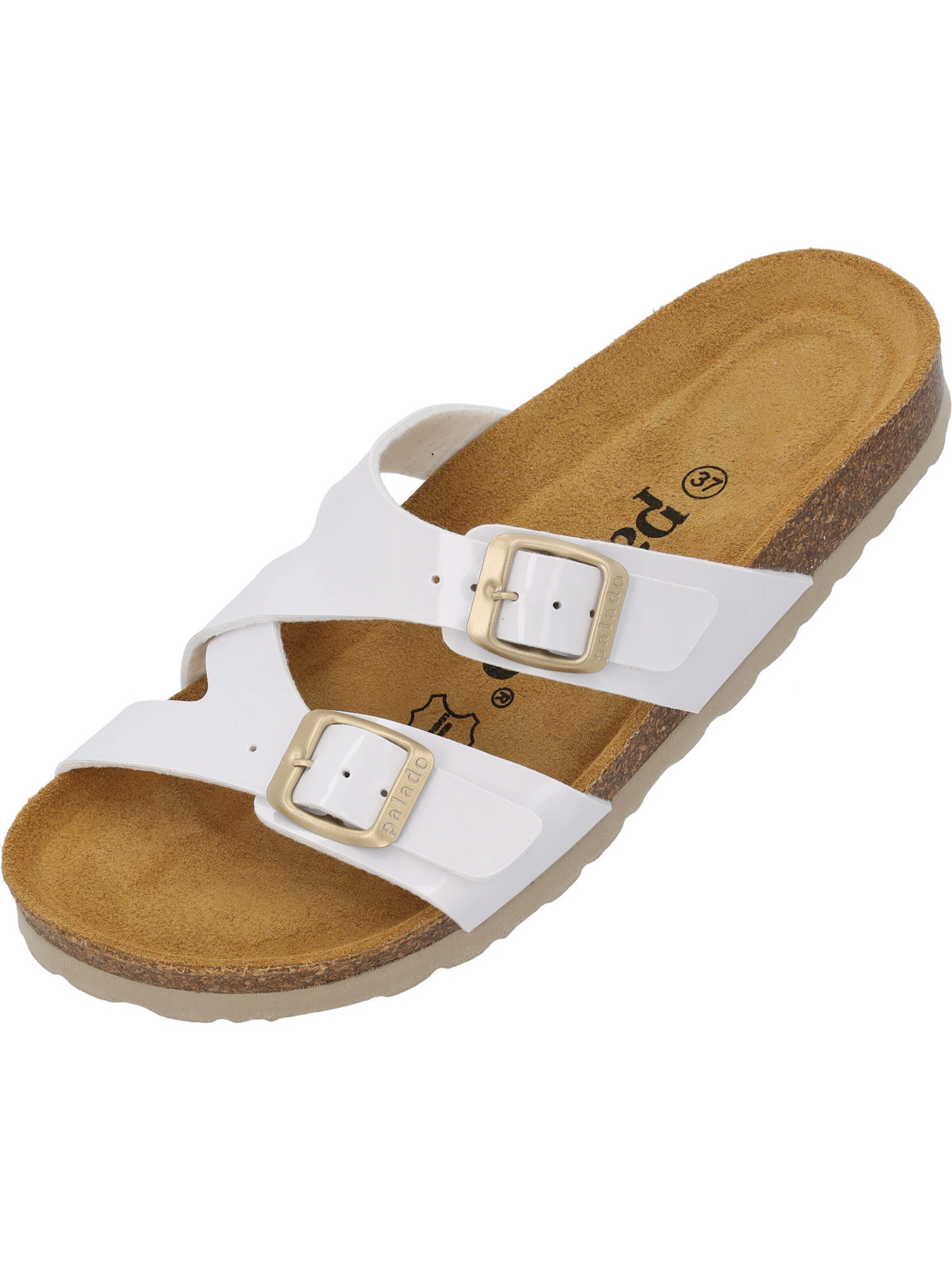 Palado Pantolette 'Palado Arrila'‌‌‌‌‌‌‌ in Weiß: Vorderseite
