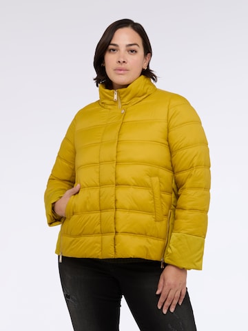 Fiorella Rubino Winterjas in Geel