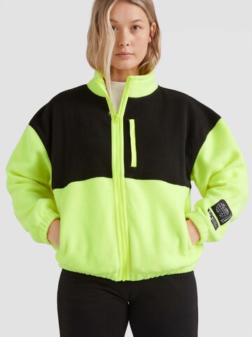 O'NEILL Fleece Jacket in Yellow: front