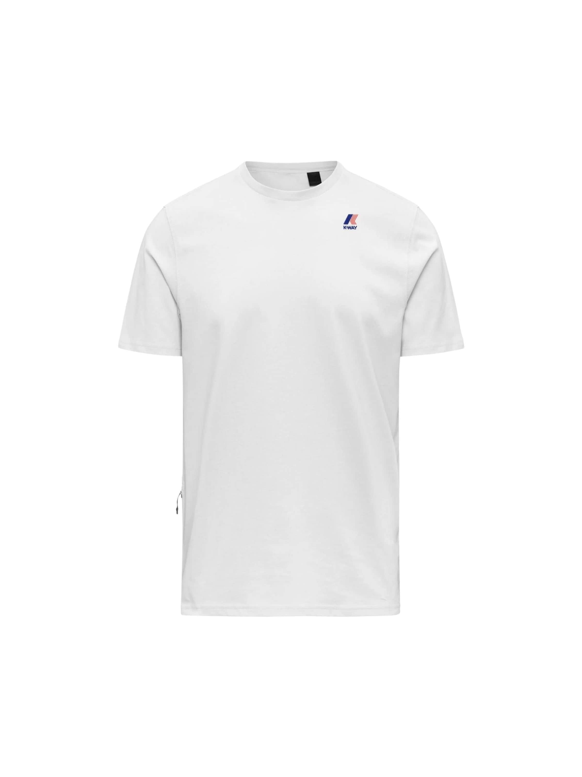 K-Way T-Shirt 'LEONIDE' in Weiß: Vorderseite