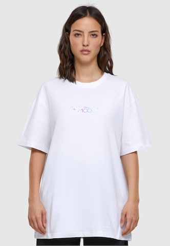 balts Merchcode T-Krekls: no priekšpuses