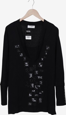 Doris Streich Langarmshirt 4XL in Schwarz: Vorderseite