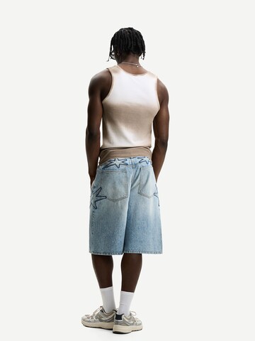 Baggy Jean Bershka en bleu