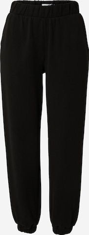 MSCH COPENHAGEN Tapered Pants 'Ima' in Black: front