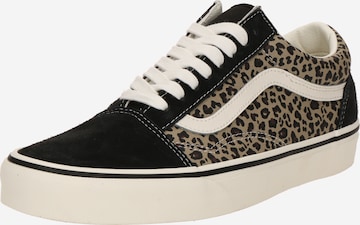 VANS Низкие кроссовки 'OLD SKOOL' в Черный: спереди