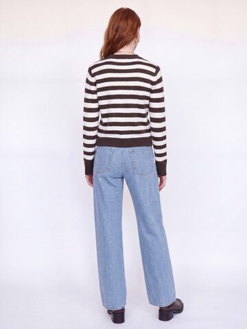 JJ Rebel Sweater 'JREBWSARAH' in Brown