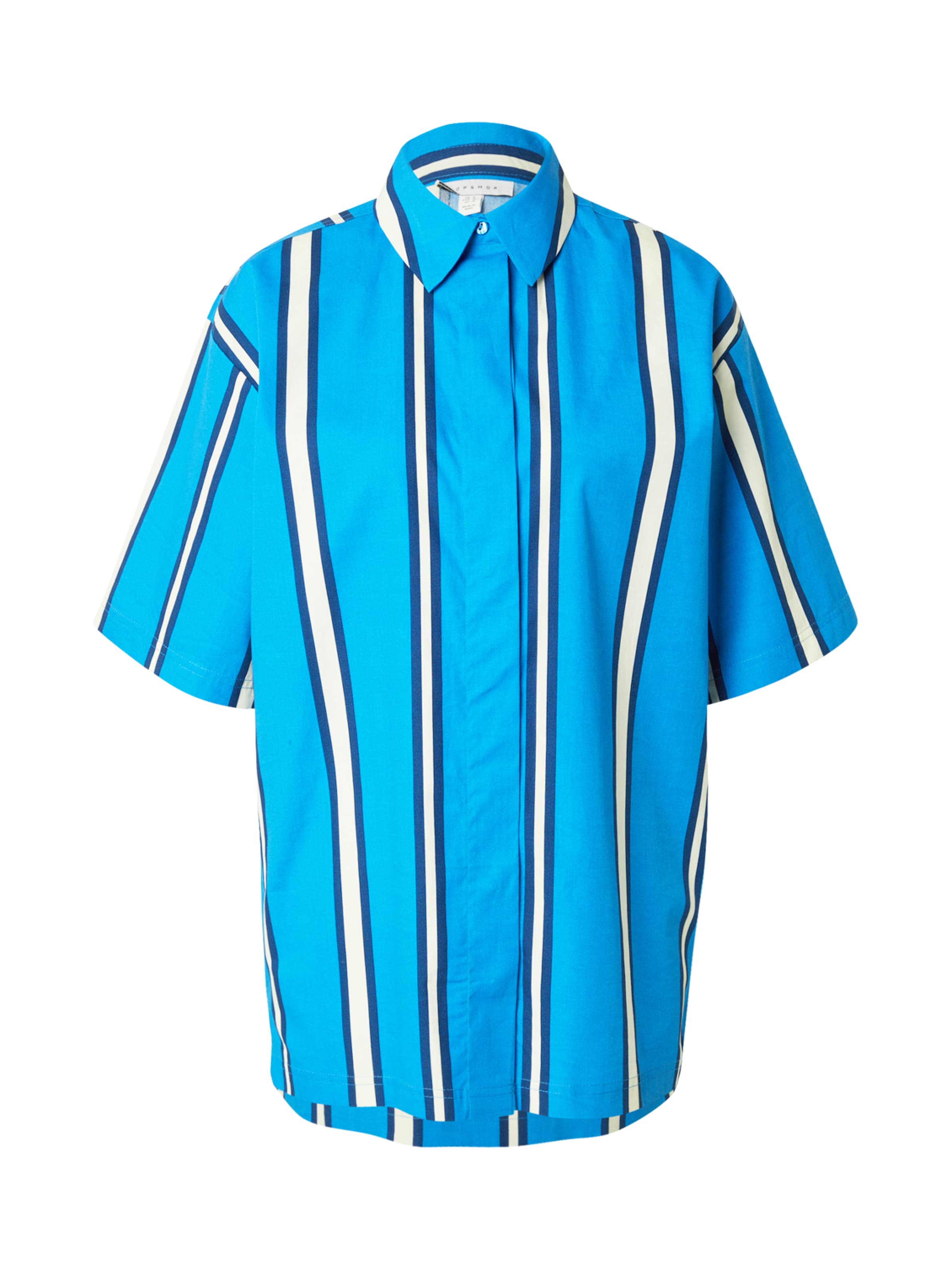 Camicia da donna di TOPSHOP in blu: frontale