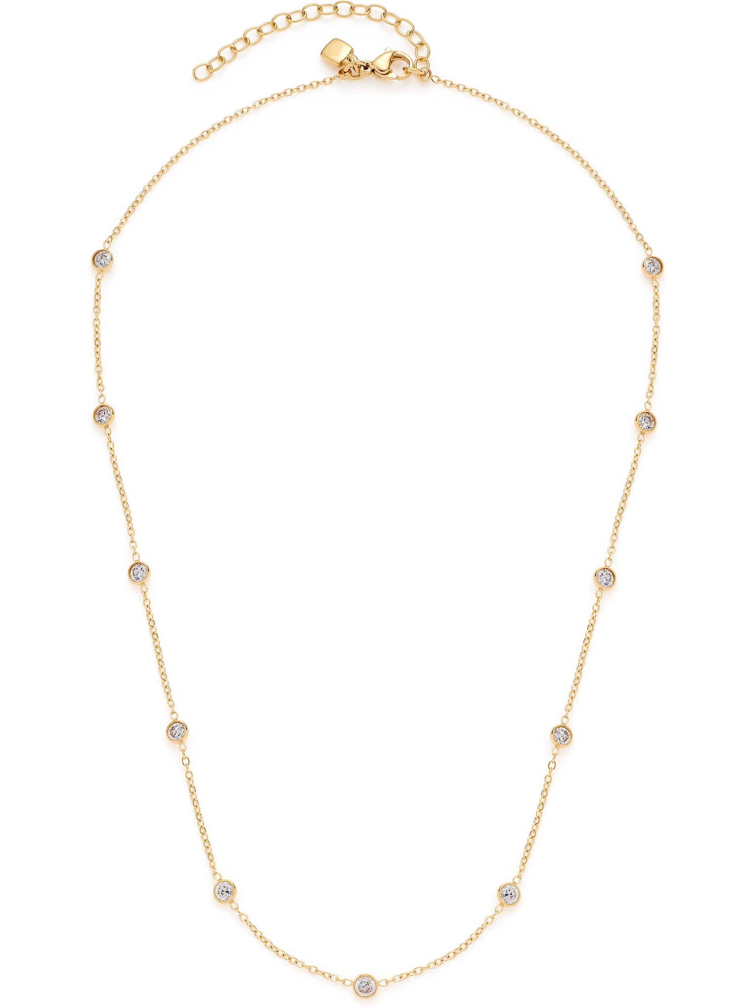 LEONARDO Kette in Gelb: Vorderseite