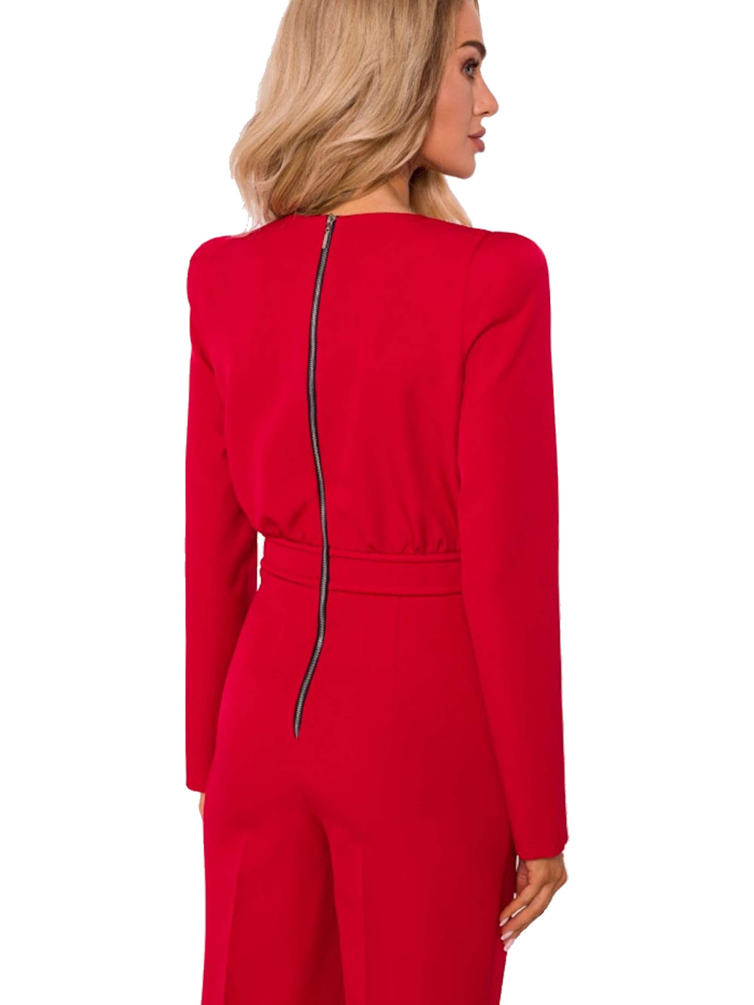 Numoco Jumpsuit 'Overall Adele'‌‌‌‌‌‌‌‌‌‌ in Rot