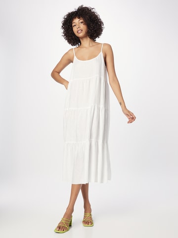 Line of Oslo Summer Dress 'Dina' in White: front